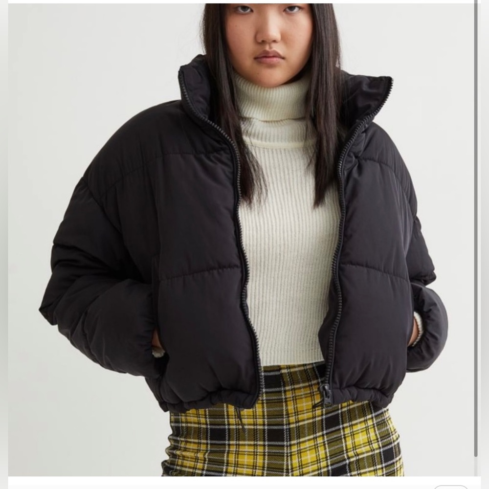 Black h&m puffer from 2021